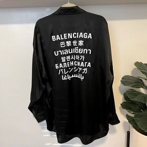 Balenciaga Silk Shirt